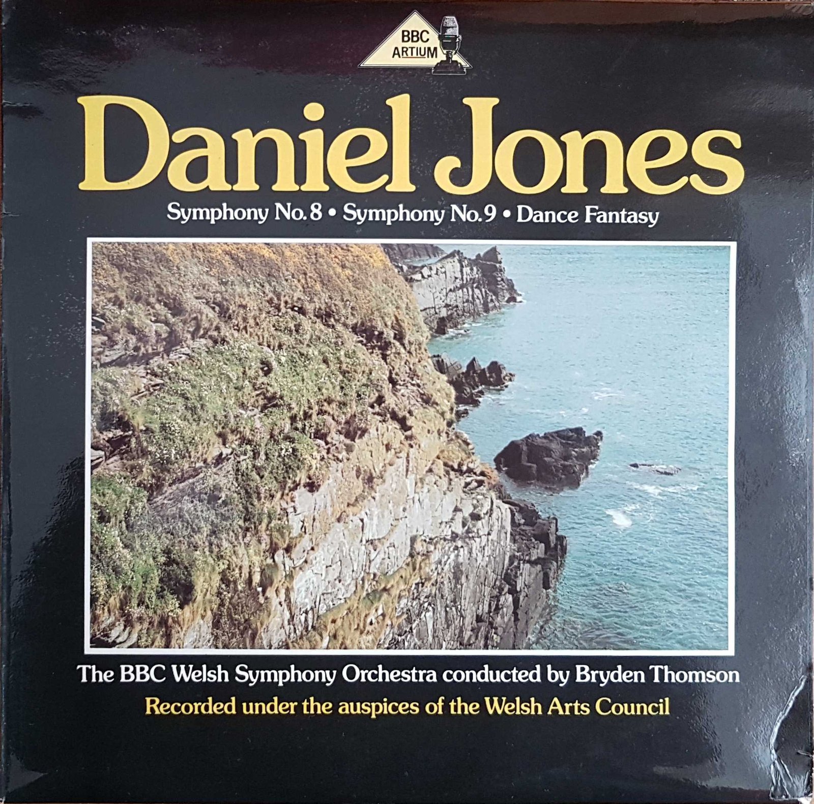 Picture of REGL 359 Daniel Jones - Symphony no. 8 & 9 & dance fantasy by artist Daniel Jones